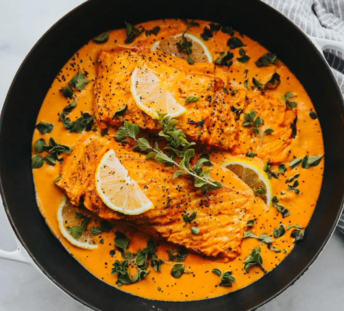 Garlic Butter Salmon Recipe | How Make Garlic Butter Salmon